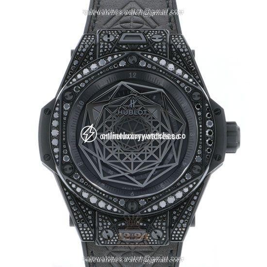 Hublot Big Bang Watch 415.CX.1114.VR.1700.MXM17 45 mm Stainless steel Case Black Dial