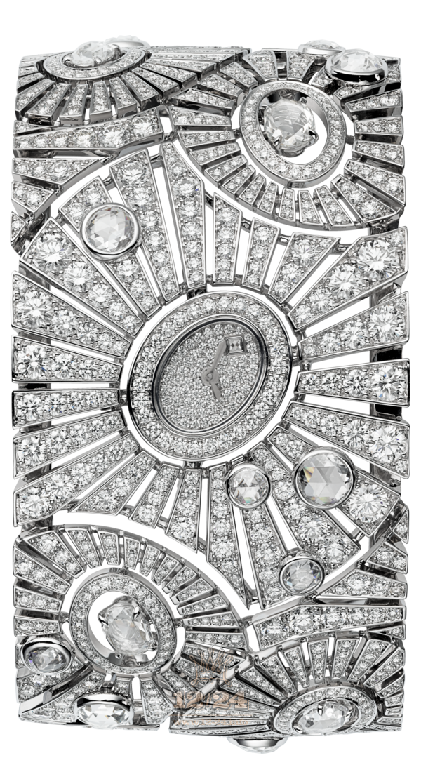 Cartier Creative jewelry watches Watch HPI00676 White gold Case Silver Dial