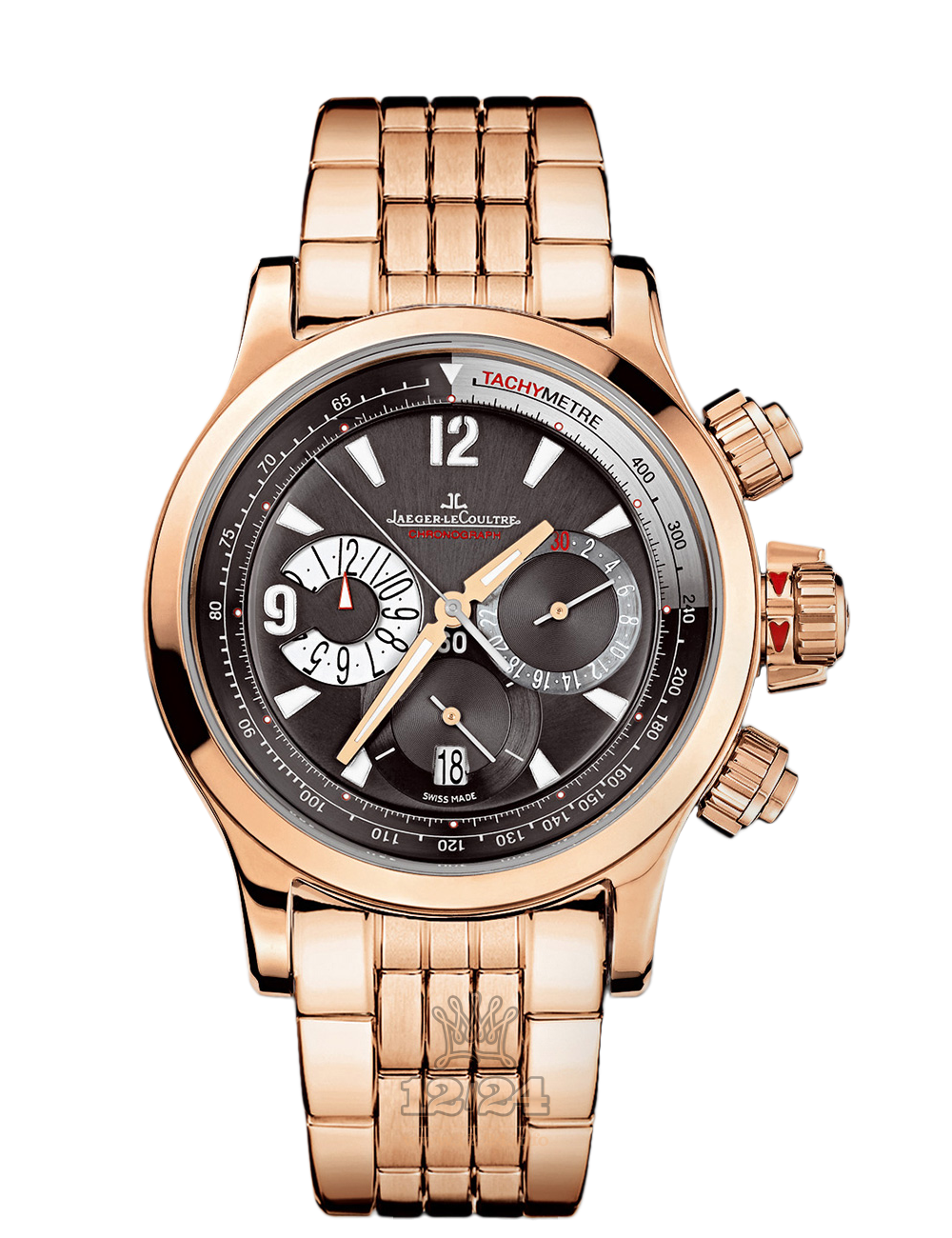 Jaeger-LeCoultre Master Extreme Watch 1752140 42 mm Pink gold Case Black Gray Dial