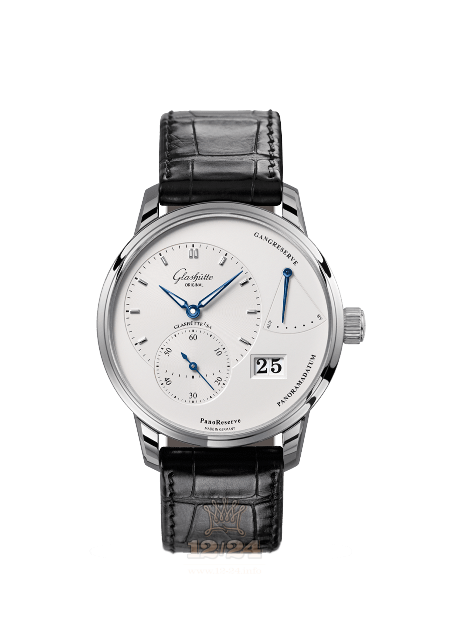 Glashutte Pano Watch 1-65-01-22-12-04 40 mm Stainless steel Case White Dial