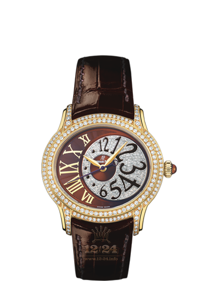 Audemars Piguet Millenary Watch 77302BA.ZZ.D094CR.01 40 mm Yellow gold Case Silver Dial