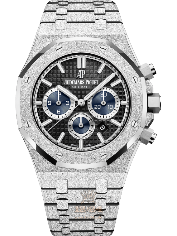Audemars Piguet Royal Oak Watch 26331BC.GG.1224BC.03 41 mm White gold Case Black Dial
