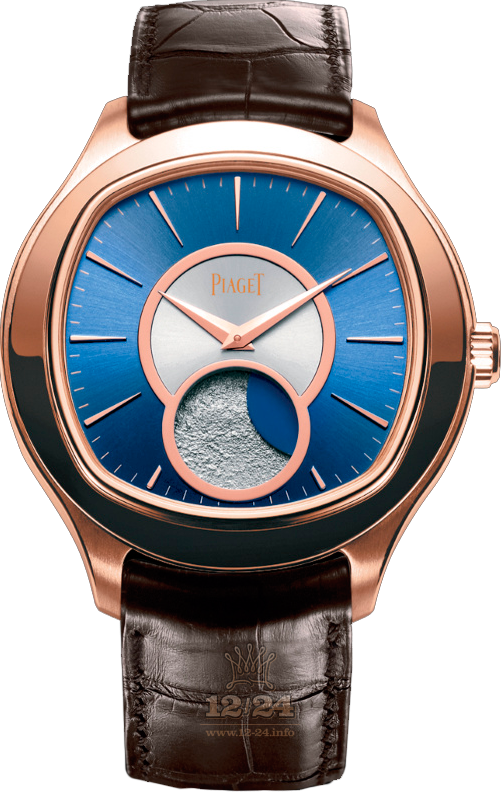 Piaget Black Tie Watch G0A34022 47 mm White gold Case Dark blue Dial