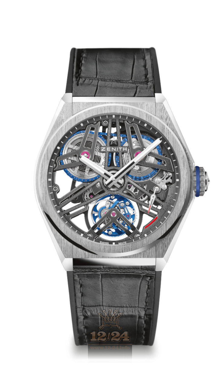 Zenith Defy Watch 40.9000.4805/75.R582 44 mm Platinum Case
