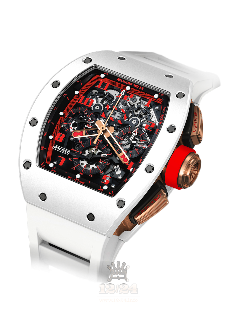 Richard Mille Limited Editions Watch RM 011 50 mm Pink gold Carbon Case