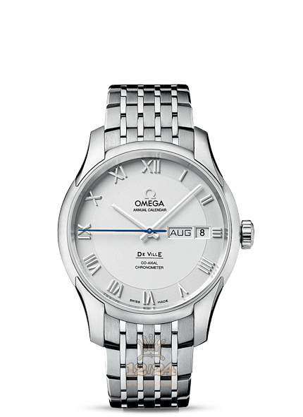 Omega De Ville Watch 431.10.41.22.02.001 41 mm Stainless steel Case Silver Dial