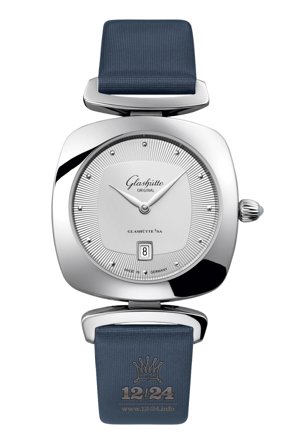 Glashutte Ladies Watch 1-03-01-15-02-34 31 mm Stainless steel Case Silver Dial
