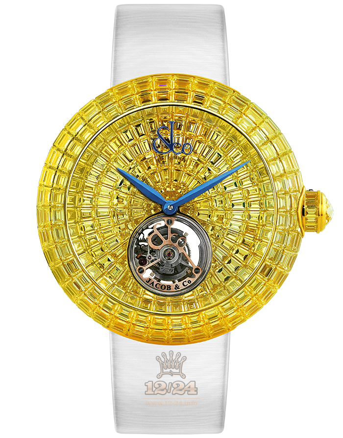 Jacob & Co High Jewelry Masterpieces Watch BT543.50.BY.BY.B 47 mm Yellow gold Case Yellow Dial