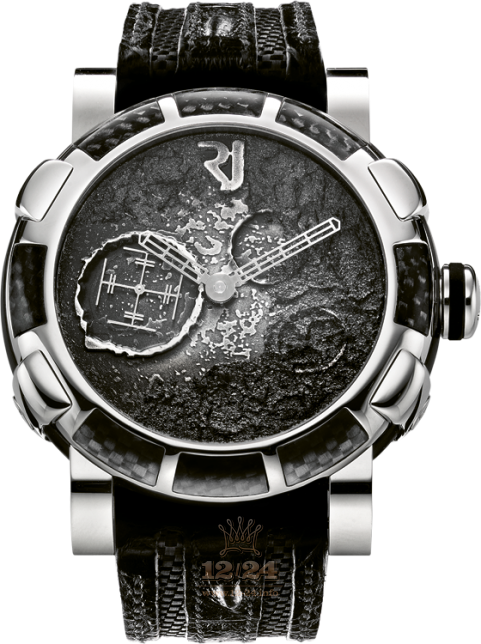 Romain Jerome Air Watch MG.F1.11BB.00 46 mm Stainless steel PVD coating Case Gray Dial