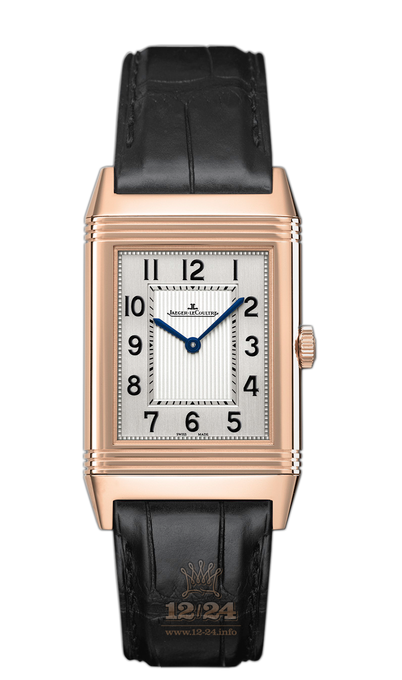 Jaeger-LeCoultre Reverso Watch 2782520 47 mm Pink gold Case White Silver Dial