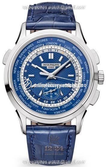 Patek Philippe Complications Watch 5930G-010 40 mm White gold Case Dark blue Dial