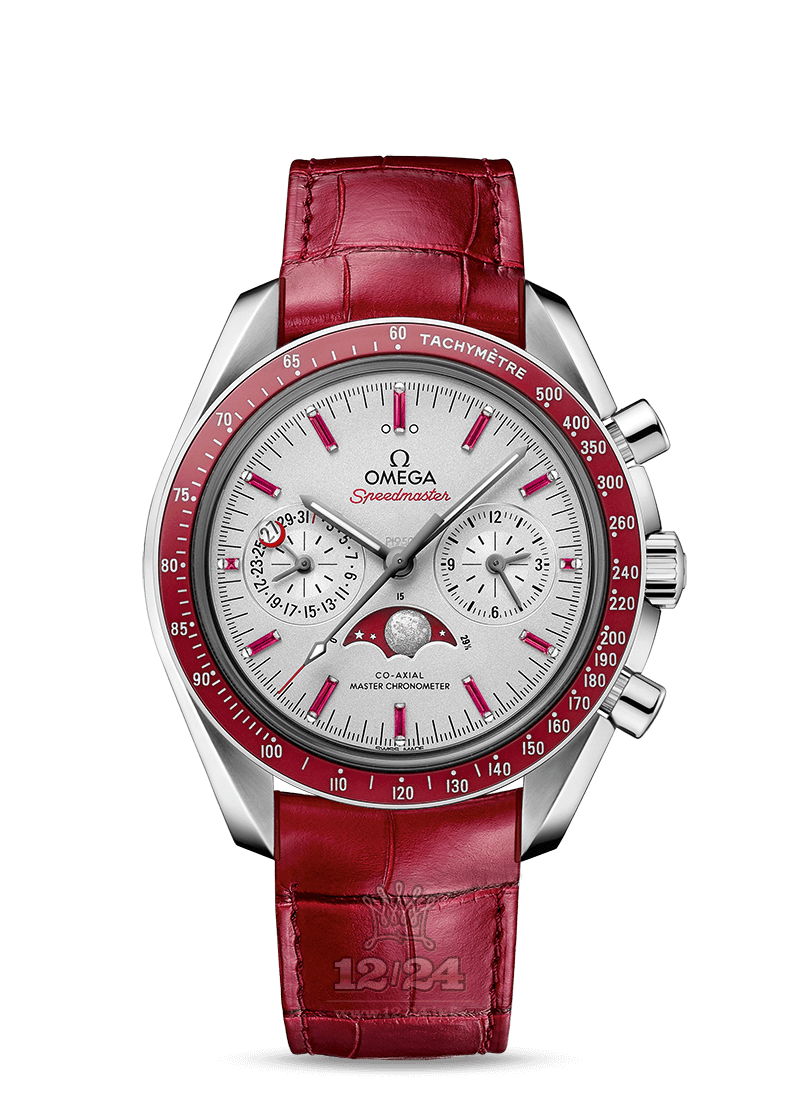 Omega Speedmaster Watch 304.93.44.52.99.002 45 mm Platinum Case Gray Dial