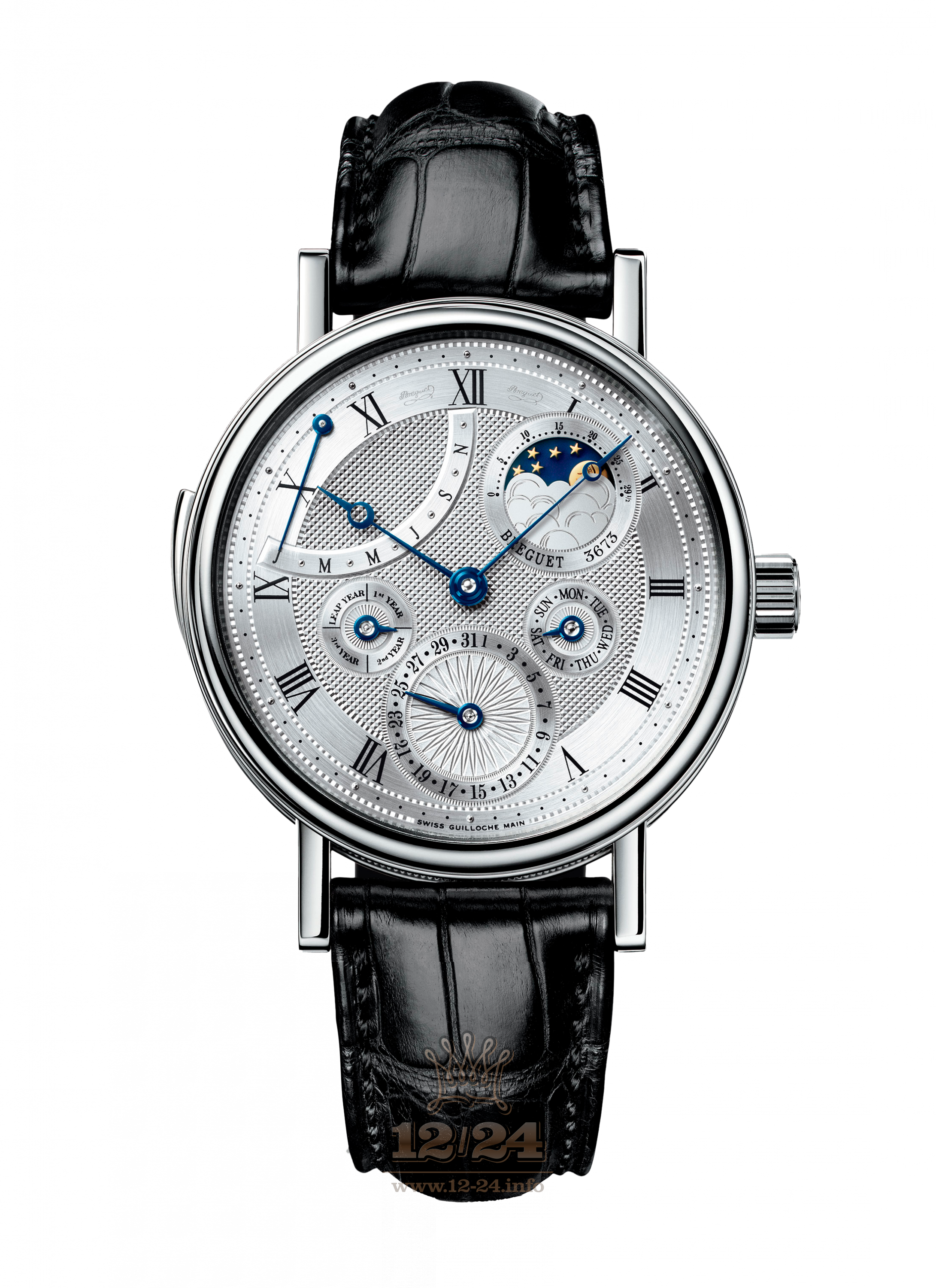 Breguet Classique Complications Watch 5447BB/1E/9V6 40 mm White gold Case Silver Dial