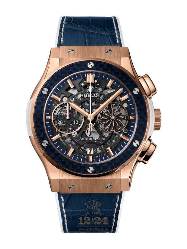 Hublot Classic Fusion Watch 525.OQ.0120.LR.MYO17-SD-LR-W 45 mm Pink gold Case Black Dial