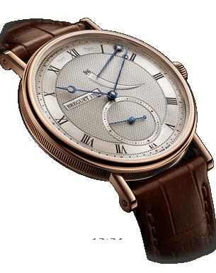 Breguet Classique Watch 5277BR/12/9V6 38 mm Pink gold Case White Gray Dial