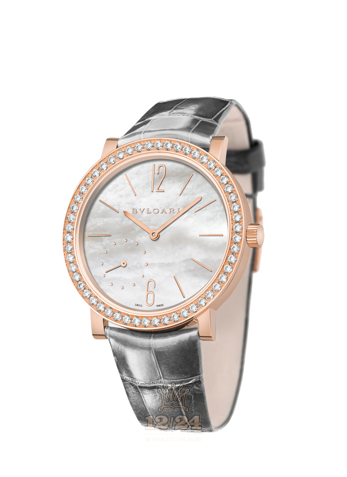 Bvlgari Bvlgari Bvlgari Watch 102623 BBLP41WGDLXT 41 mm Pink gold Case White Dial