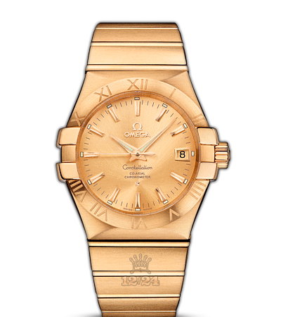 Omega Constellation Watch 123.50.35.20.08.001 35 mm Yellow gold Case