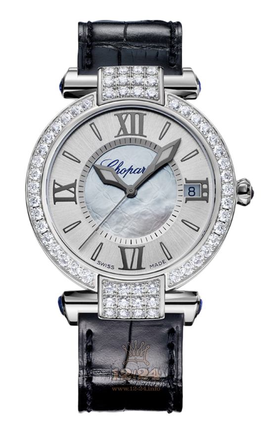 Chopard Imperiale Watch 384822-1002 36 mm White gold Case Silver Dial