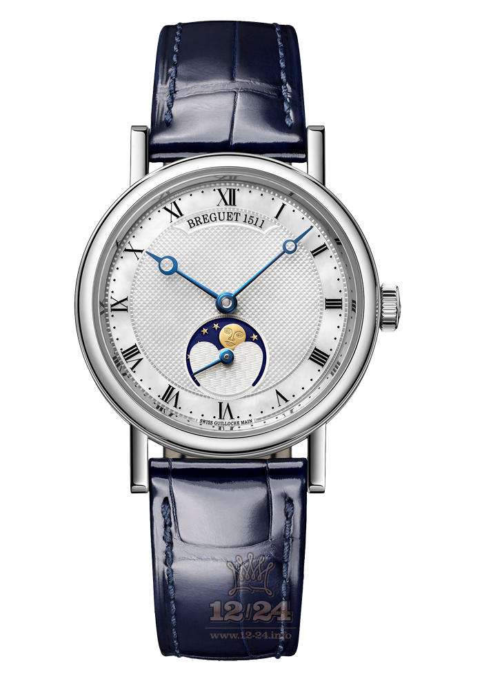 Breguet Classique Watch 9087BB/52/964 30 mm White gold Case Silver Dial
