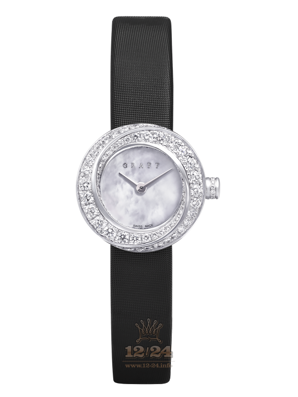Graff Spiral Watch GSP19WGMPD 19 mm White gold Case White Dial