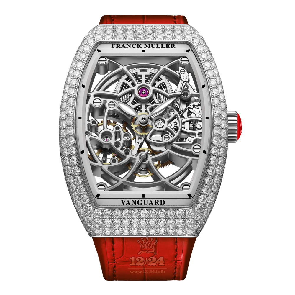 Franck Muller Vanguard Watch V 32 S6 SQT D RG 32 mm White gold Case