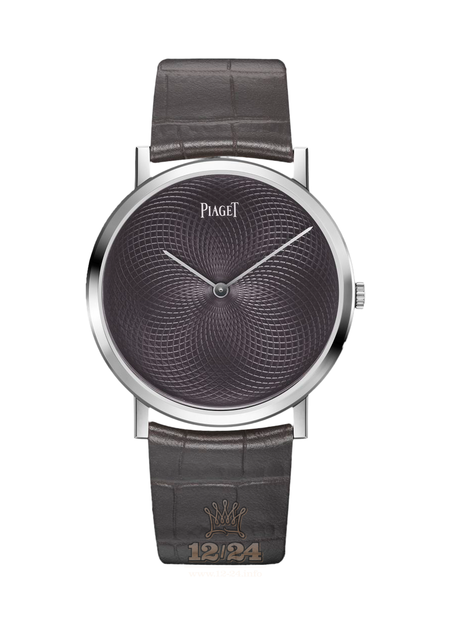 Piaget Altiplano Watch G0A41206 38 mm White gold Case Gray Purple Dial