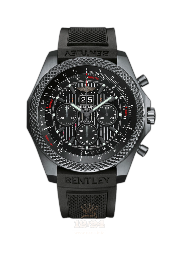Breitling Breitling for Bentley Watch M4436413/BD27/220S/M20DSA.2 49 mm Stainless steel Case Black Dial