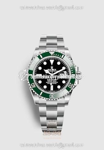 Rolex Submariner Watch 126610lv-0002 41 mm Stainless steel Case Black Dial