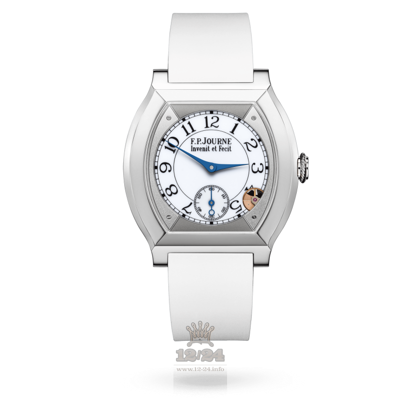 F.P.Journe Elegante Watch 40 mm titanium 40 mm Titanium Case White Dial