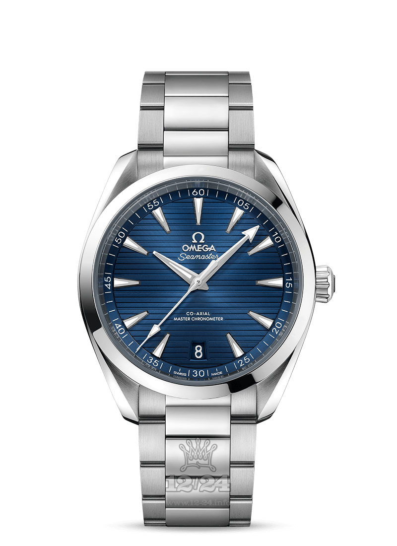 Omega Seamaster Watch 220.10.41.21.03.004 41 mm Stainless steel Case Dark blue Dial