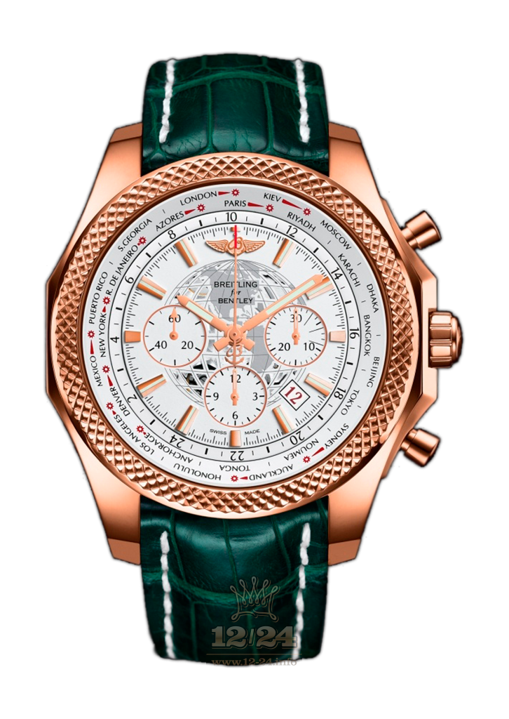 Breitling Breitling for Bentley Watch RB0521U0/A756/752P/R20BA.1 49 mm Red gold Case White Dial