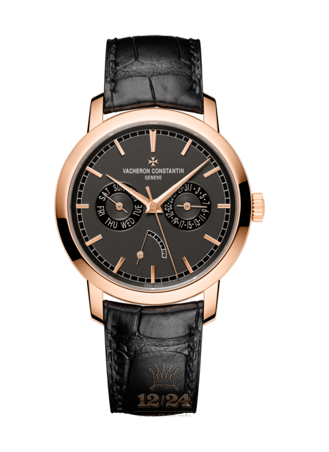 Vacheron Constantin Traditionnelle Watch 85290/000R-B405 40 mm Pink gold Case Black Dial