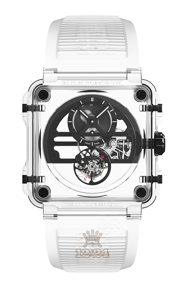 Bell & Ross Experimental Watch BRX1-SKTB-SABLK 45 mm Sapphire Case Black Dial