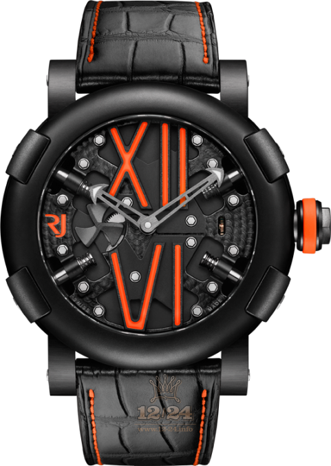Romain Jerome Sea Watch RJ.T.AU.SP.005.05 50 mm Stainless steel PVD coating Case Black Dial
