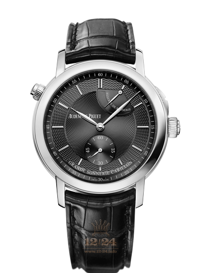 Audemars Piguet Jules Audemars Watch 26344PT.OO.D002CR.02 39 mm Platinum Case Black Dial