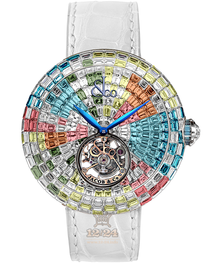 Jacob & Co High Jewelry Masterpieces Watch BT543.40.HX.UC.B 47 mm White gold Case