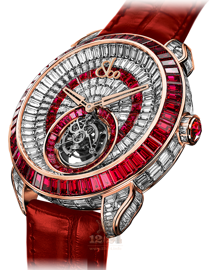 Jacob & Co High Jewelry Masterpieces Watch PO820.40.BD.MR.A 47 mm Pink gold Case