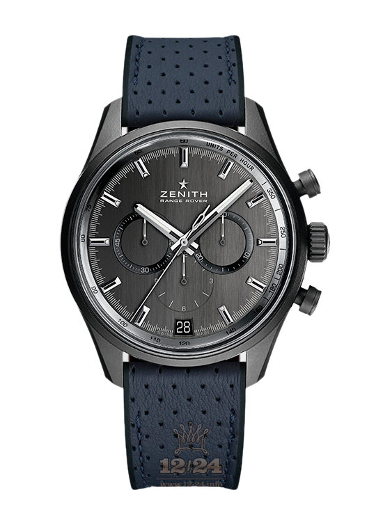 Zenith Chronomaster Watch 24.2040.400/27.R796 42 mm Ceramics Aluminum Case Gray Dial