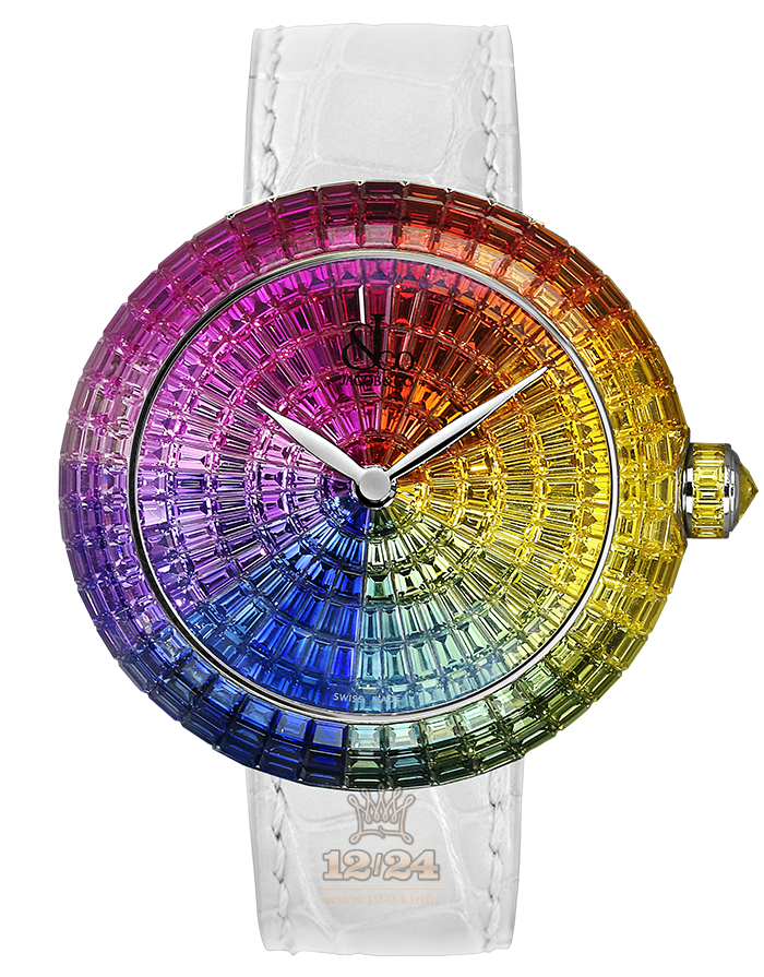 Jacob & Co High Jewelry Masterpieces Watch BQ532.30.HR.HR.A 44 mm White gold Case