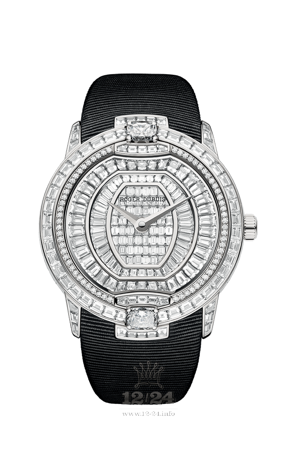 Roger Dubuis Velvet Watch RDDBVE0013 36 mm White gold Case Silver Dial