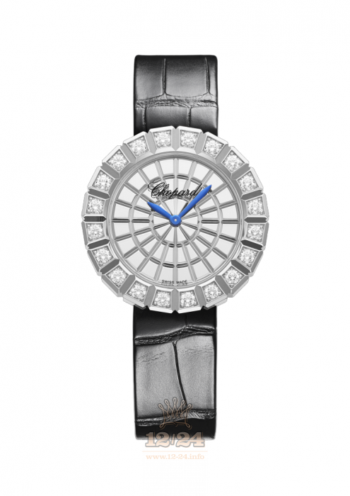 Chopard Ice Cube Watch 134015-1001 36 mm White gold Case Silver Dial