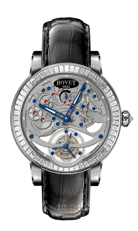 Bovet Dimier Watch R041004-SB1 41 mm White gold Case Gray Silver Dial