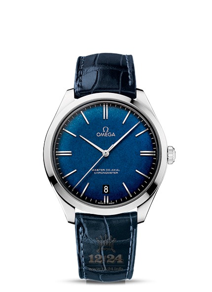 Omega Tresor Watch 432.53.40.21.03.001 40 mm White gold Case Dark blue Dial