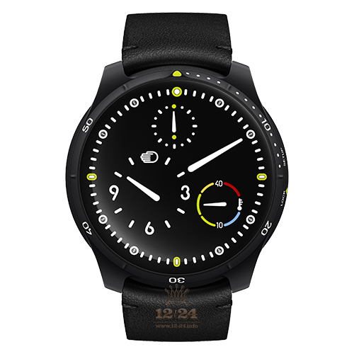 Ressence Type 5 Watch TYPE 5 BB Black Black 46 mm Titanium Case Black Dial