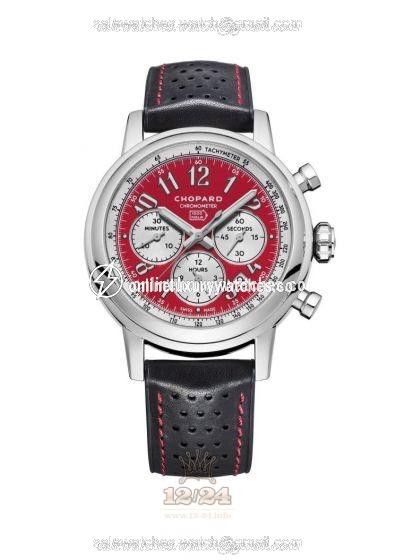 Chopard Classic Racing Watch 168589-3008 44 mm Stainless steel Case Red Dial