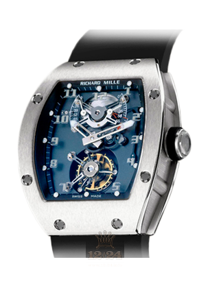 Richard Mille Men's Collection Watch RM 001-1 45 mm White gold Case