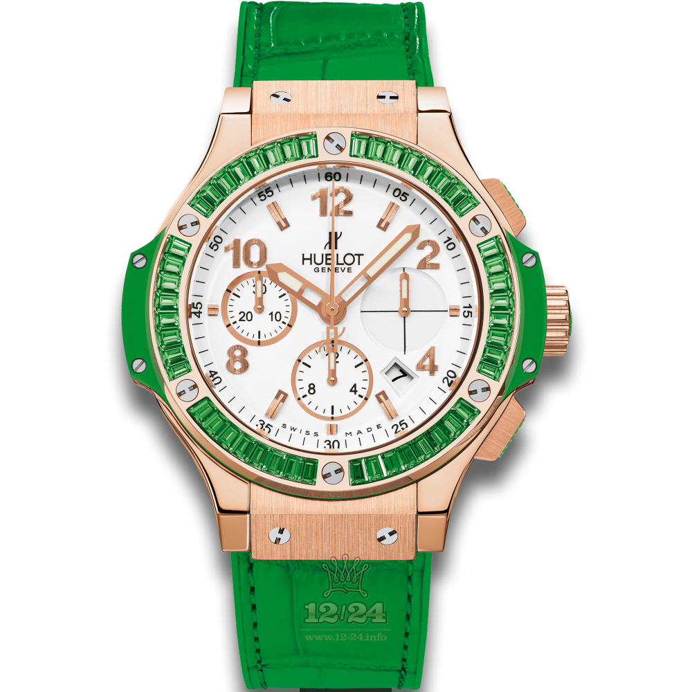 Hublot Big Bang Watch 341.PG.2010.LR.1922 41 mm Red gold Case White Dial