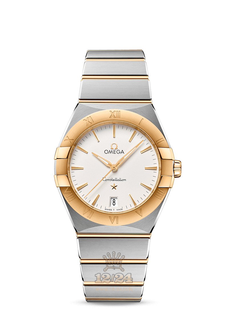 Omega Constellation Watch 131.20.36.60.02.002 36 mm Stainless steel Yellow gold Case Silver Dial
