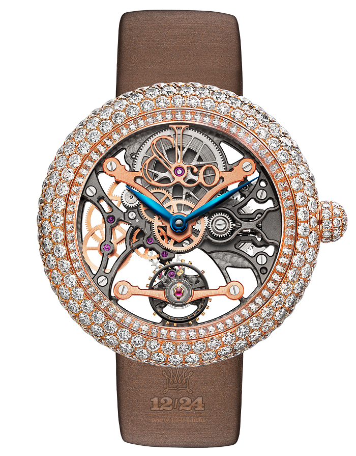 Jacob & Co Ladies Collection Watch BS431.40.RD.CB.A 44 mm Pink gold Case