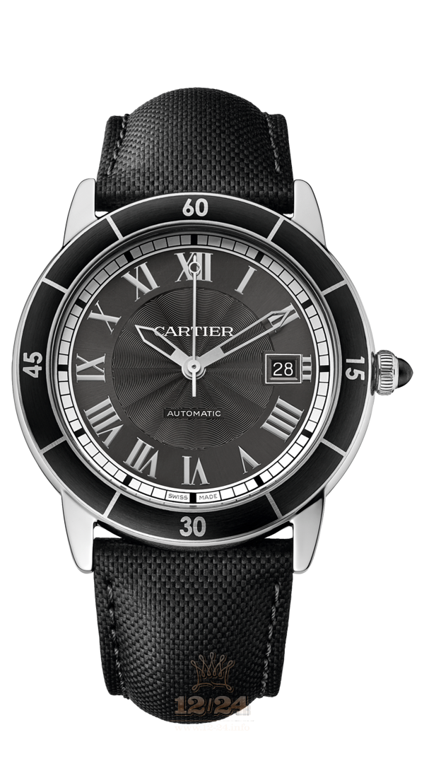 Cartier Ronde de Cartier Watch WSRN0003 42 mm Stainless steel Case Gray Dial